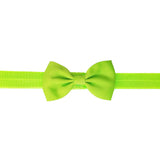 2.5", grosgrain, headband,lime green