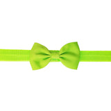 2.5", grosgrain, headband,lime green
