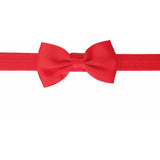 2.5", grosgrain, headband,red