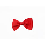 2.75", grosgrain, clip,red