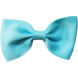 2.75", grosgrain, clip,turquoise, blue