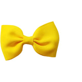 2.75", grosgrain, clip,yellow