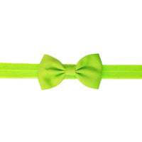 2.5", grosgrain, headband,lime green