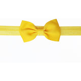 2.5", grosgrain, headband,yellow