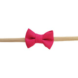Hot Pink 1.5" Tiny Bow Headband