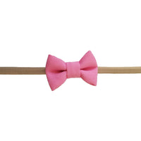 Light Pink 1.5" Tiny Bow Headband