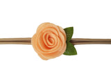 1.5" Fuchsia Felt flower Rose Headband