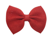 Red 4" inch Burlap Bows Universal