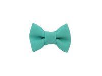 Aqua 1.5" Inch Small Bow clip Universal