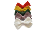 3.5" Naturals Pack of Hair Bow Clips