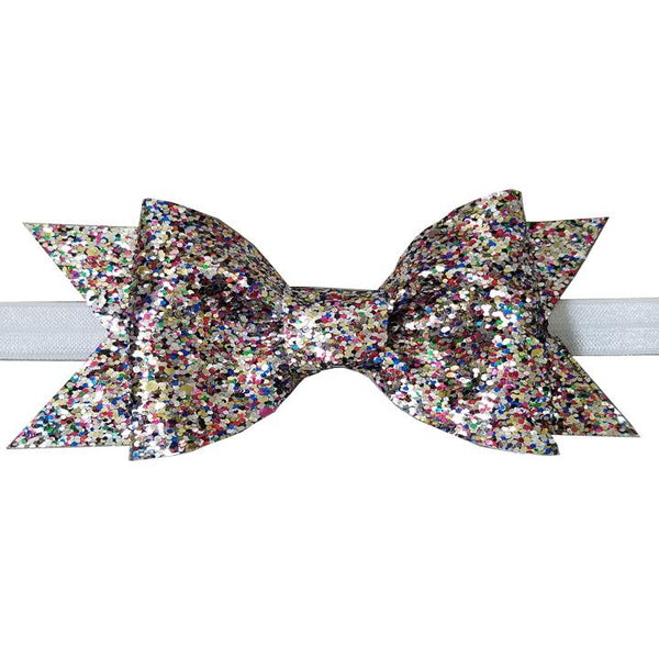 Multi Color Glitter Headband for Toddlers